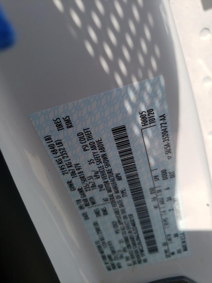 2018 Ford Escape Titanium VIN: 1FMCU9J94JUD46819 Lot: 61540914