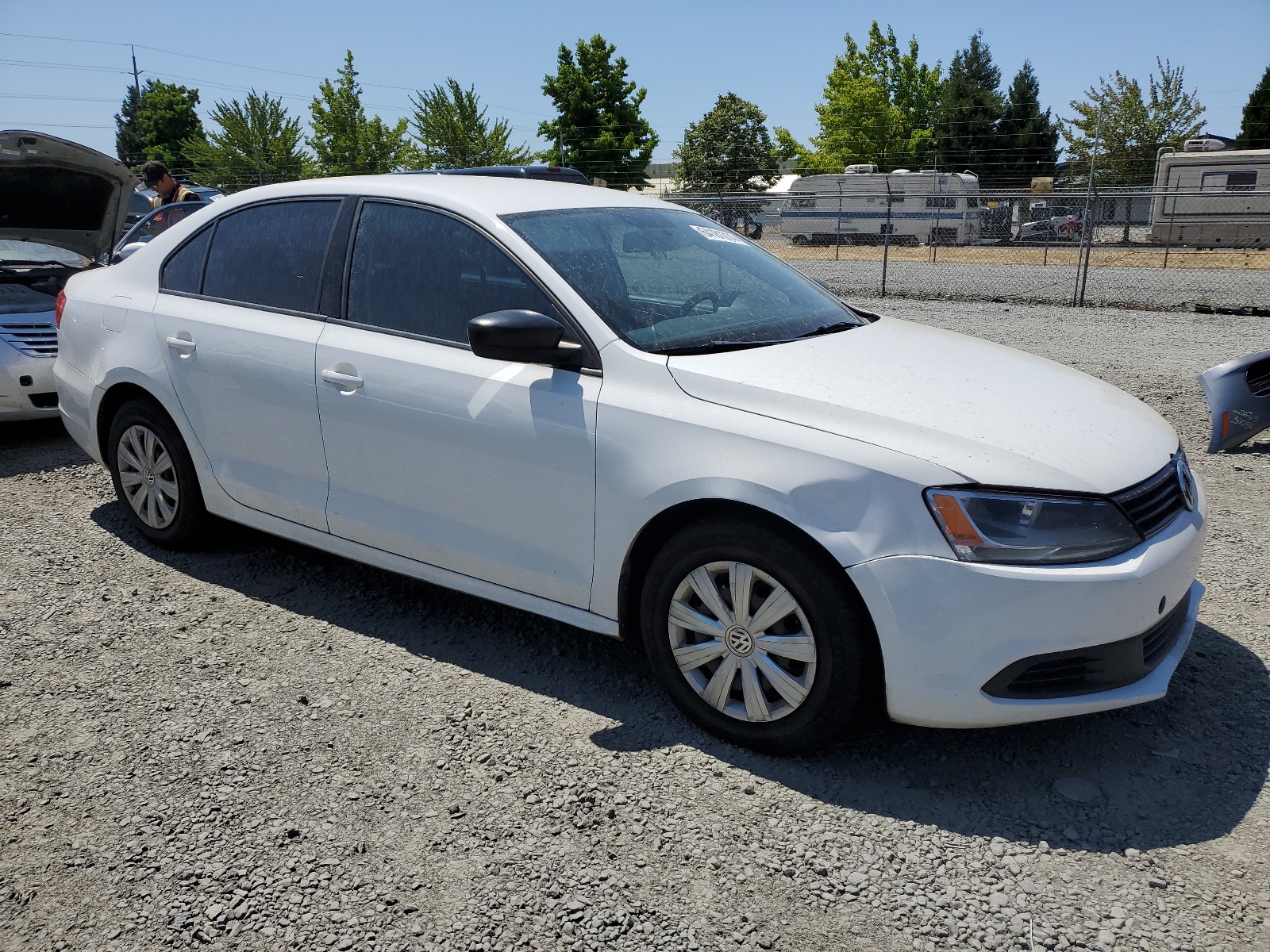 2014 Volkswagen Jetta Base vin: 3VW2K7AJ5EM384717