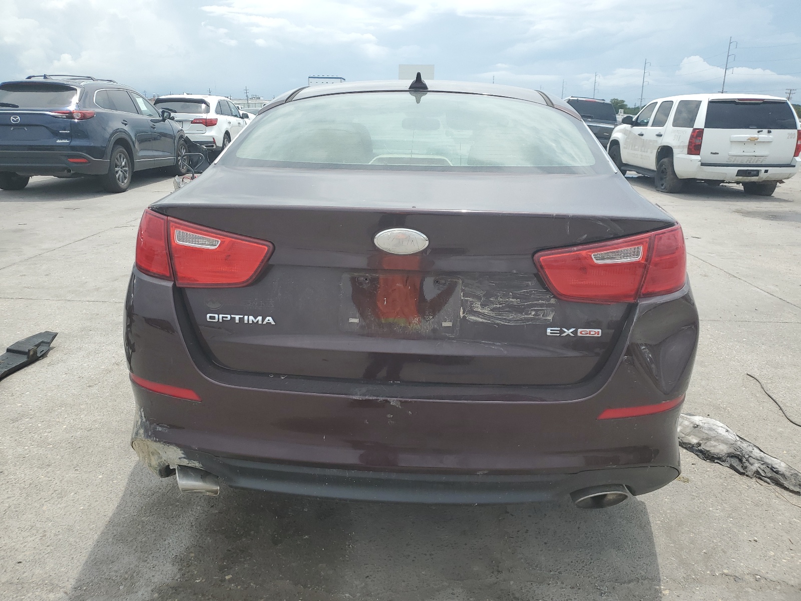 5XXGN4A76EG326653 2014 Kia Optima Ex