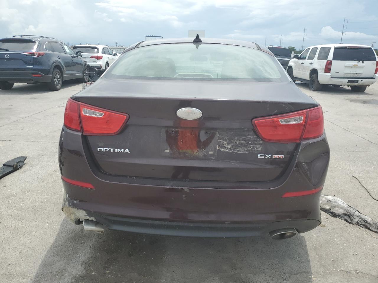 2014 Kia Optima Ex VIN: 5XXGN4A76EG326653 Lot: 61479804