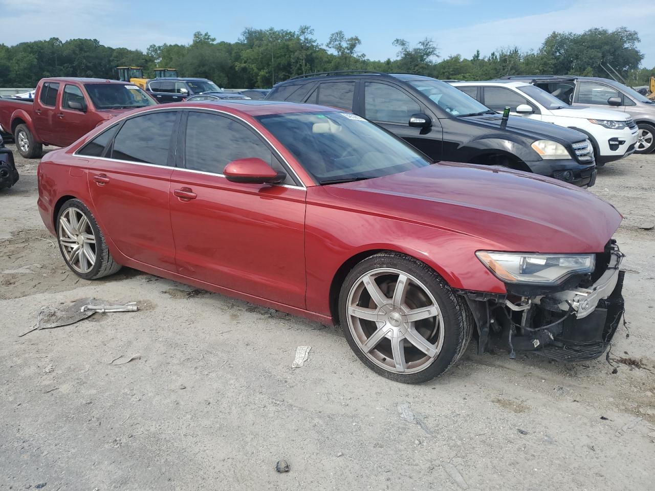 2014 Audi A6 Premium Plus VIN: WAUDFAFC0EN130035 Lot: 64059814