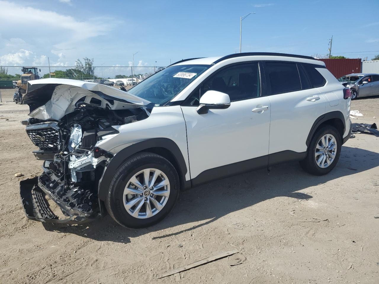 2023 Toyota Corolla Cross Le VIN: 7MUCAAAG1PV041567 Lot: 63858734