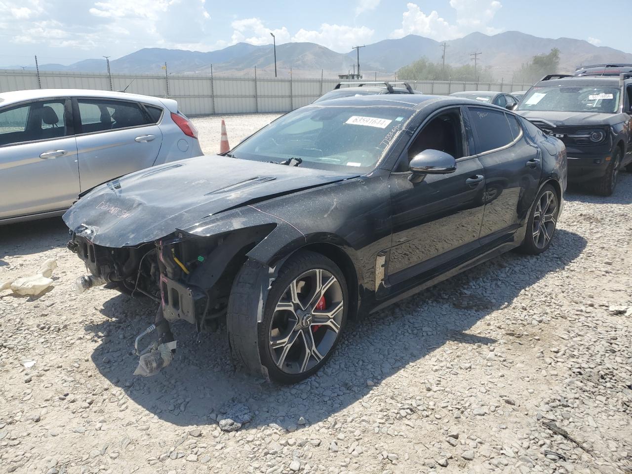 2019 Kia Stinger Gt2 VIN: KNAE55LC2K6060076 Lot: 63591644