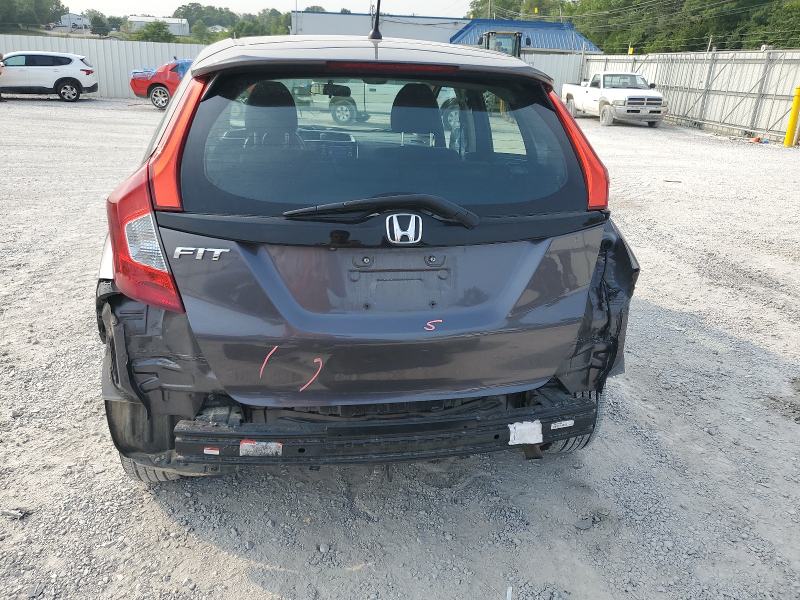 JHMGK5H59HS023667 2017 Honda Fit Lx