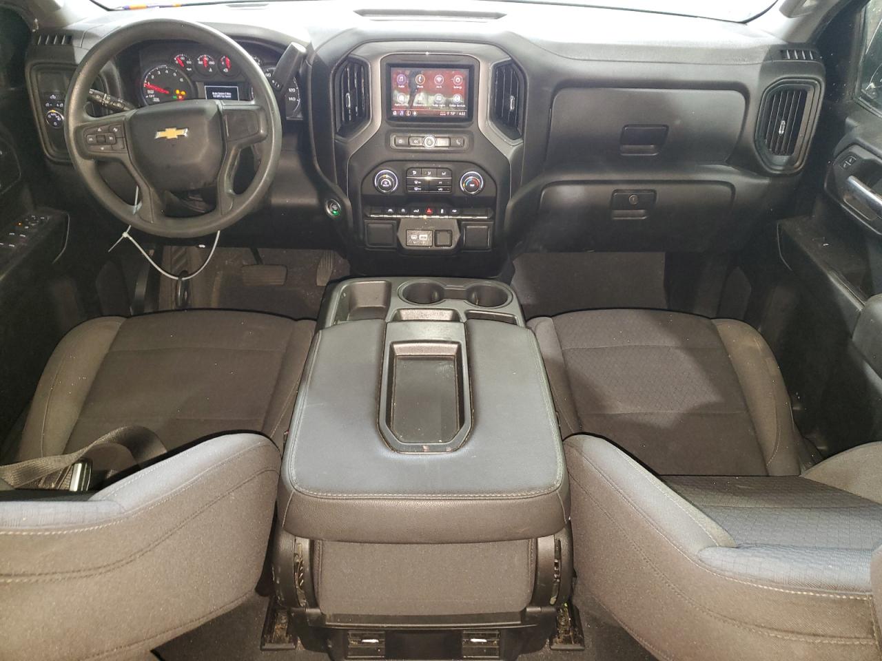 2022 Chevrolet Silverado C1500 Custom VIN: 1GCPABEKXNZ536345 Lot: 58628074