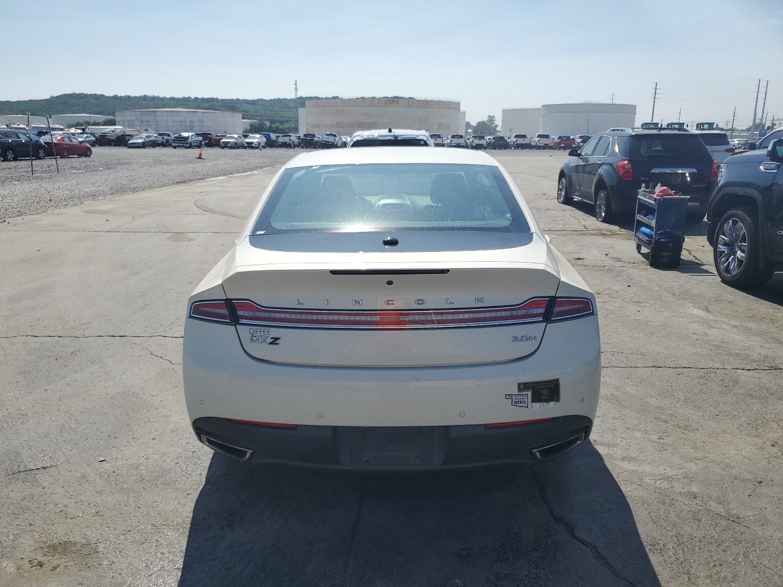 3LN6L2PU5GR600041 2016 Lincoln Mkz Hybrid Black Label