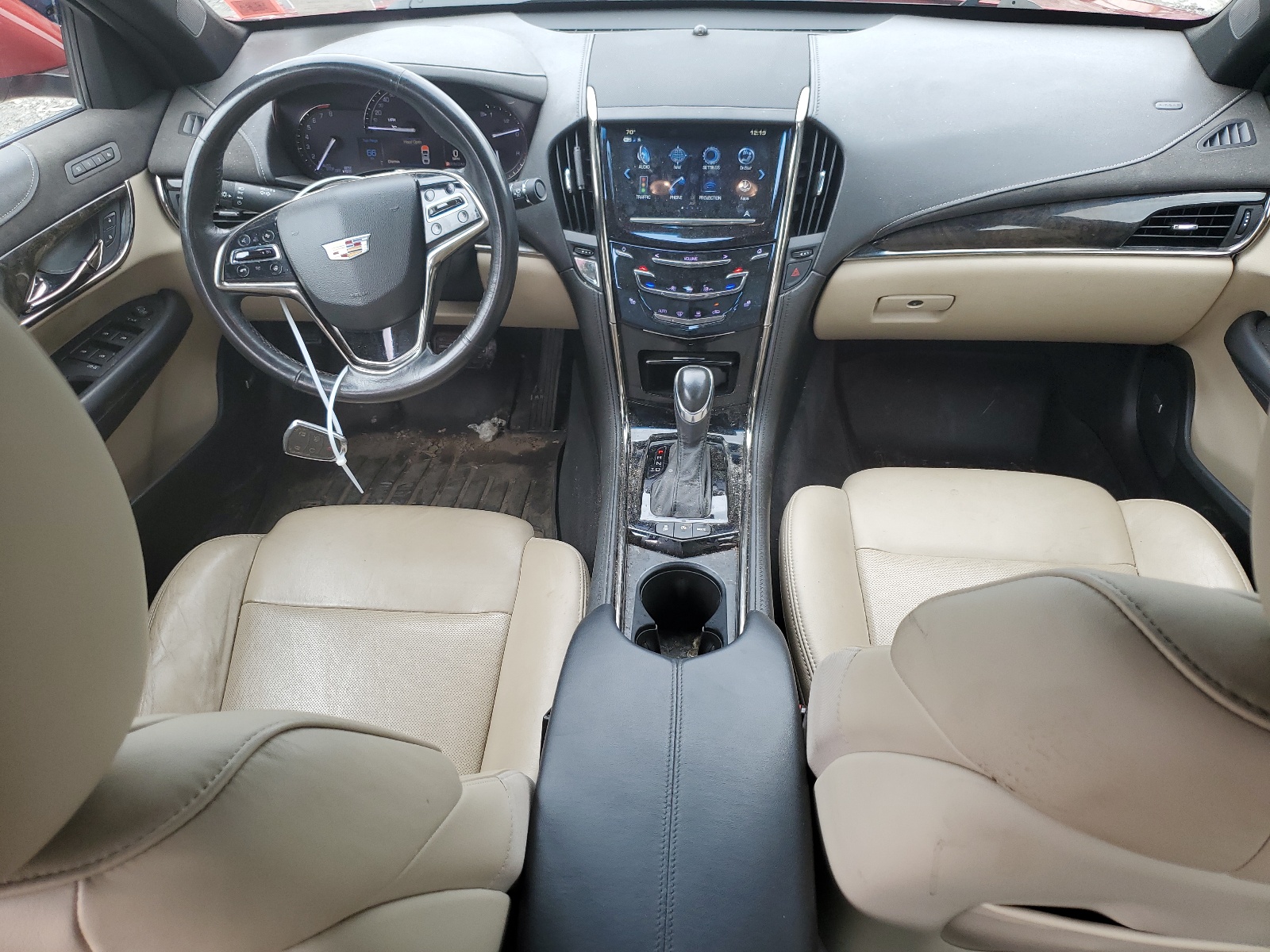 1G6AH5SX8H0127825 2017 Cadillac Ats Luxury