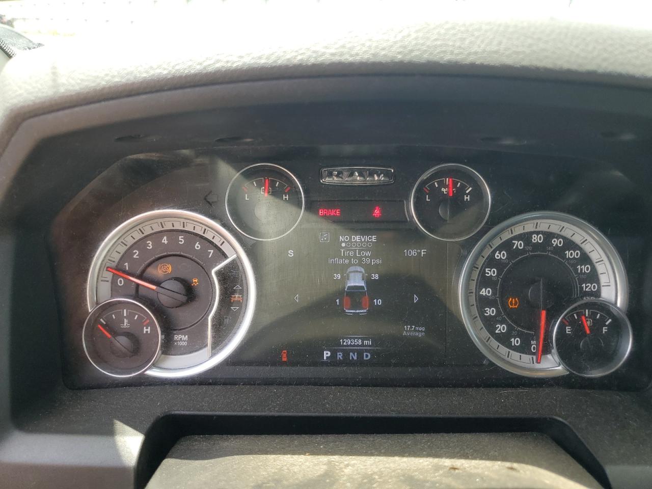 2015 Ram 1500 Slt VIN: 3C6RR7LT9FG599228 Lot: 64177004