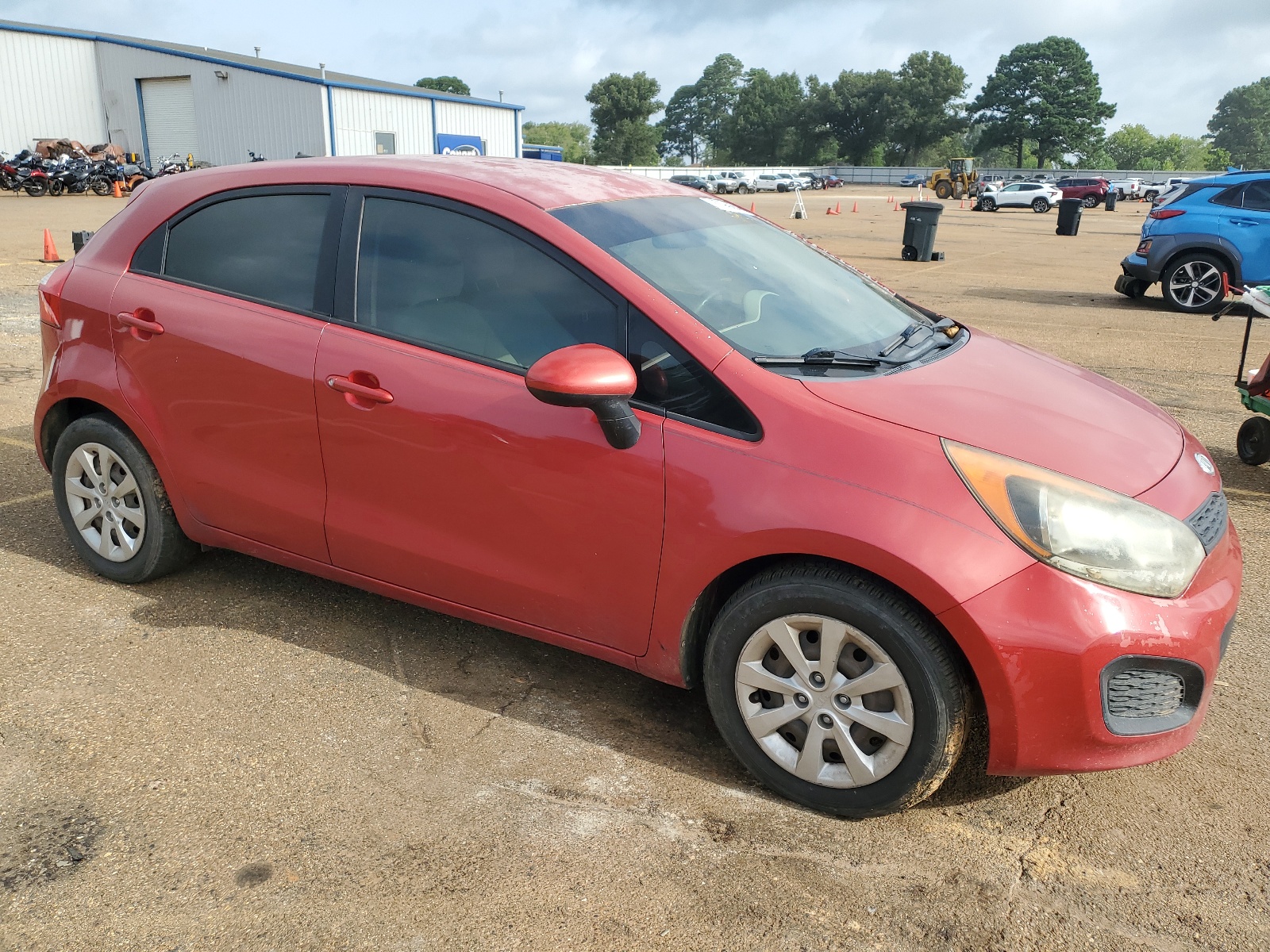 2012 Kia Rio Lx vin: KNADM5A38C6095451