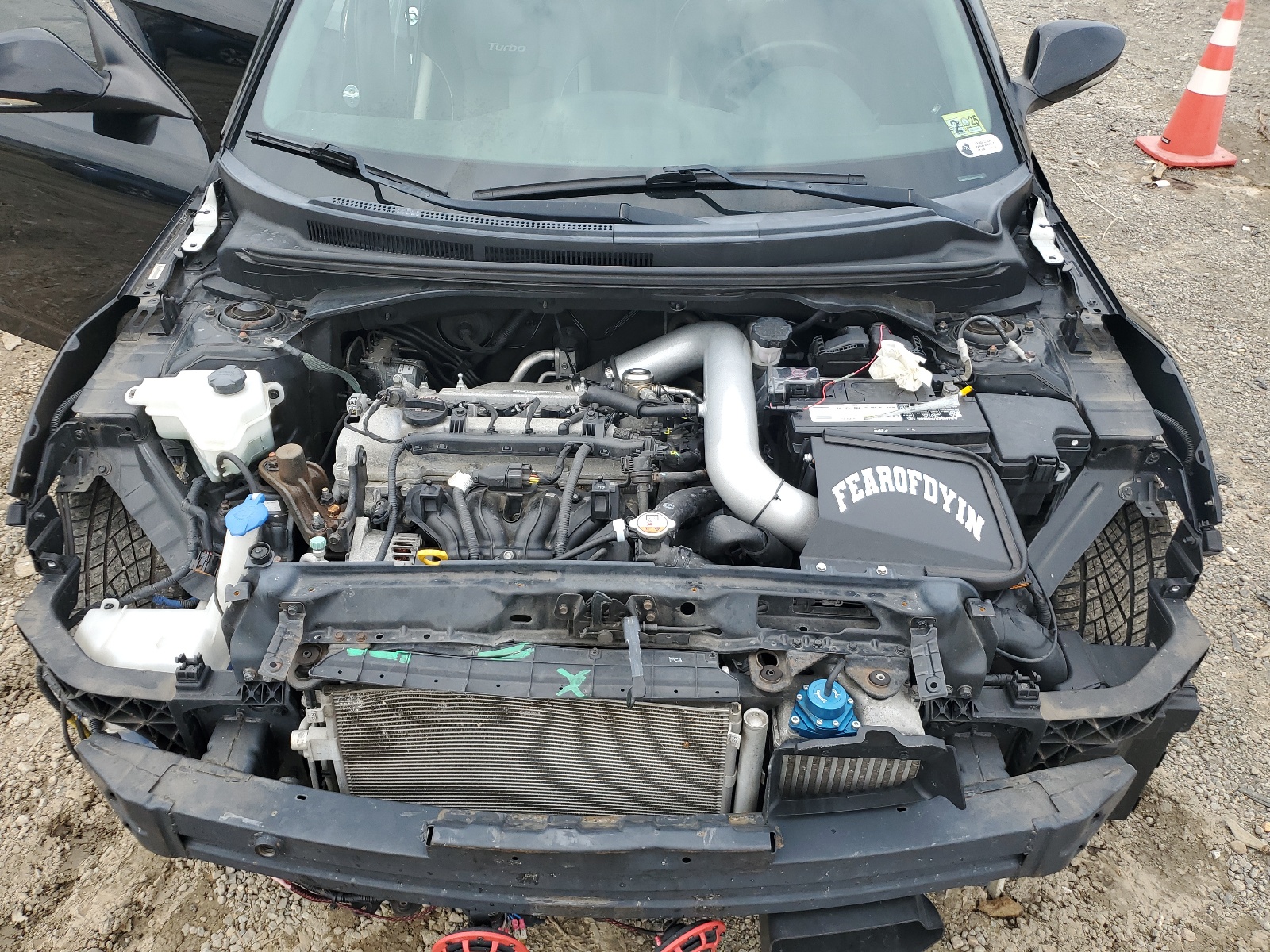 KMHTC6AE9DU163113 2013 Hyundai Veloster Turbo