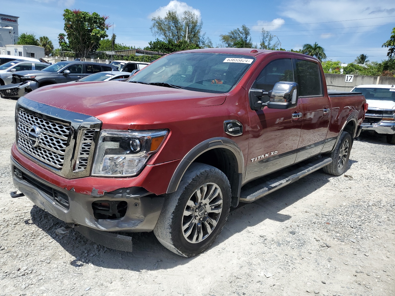 2018 Nissan Titan Xd Sl vin: 1N6BA1F45JN524574