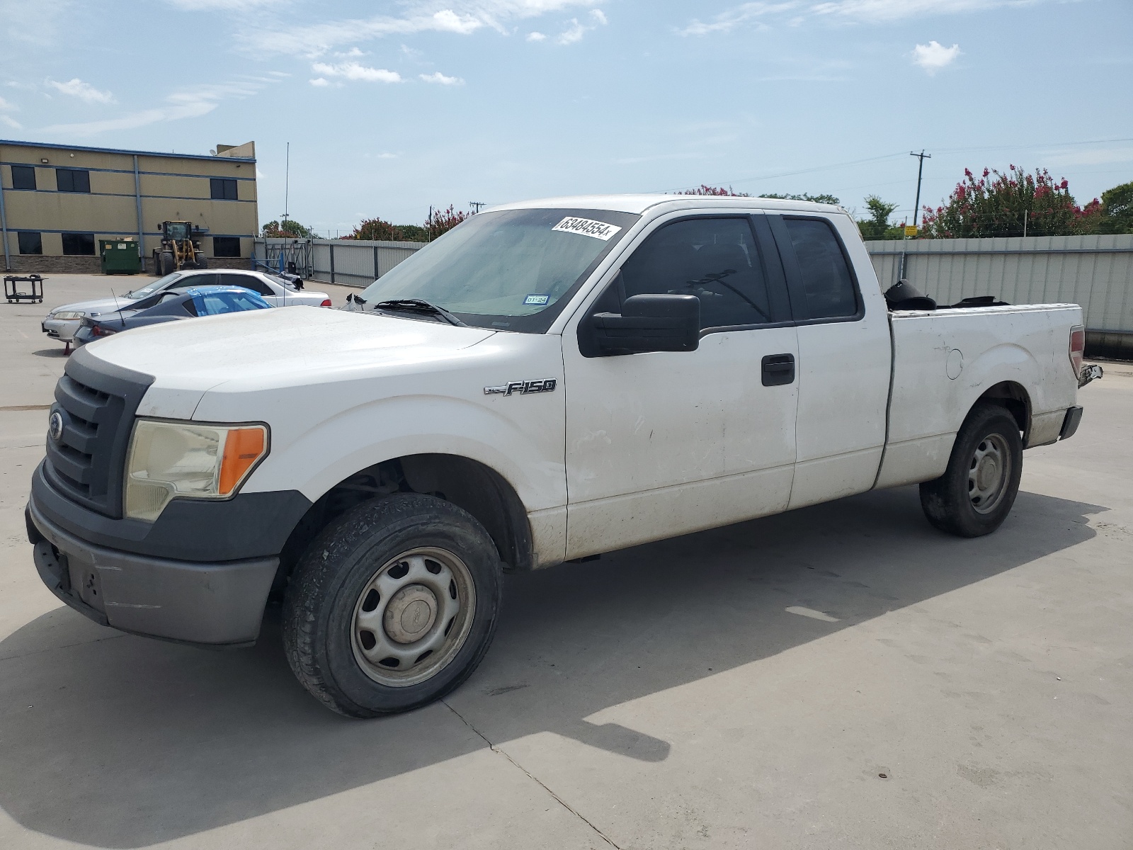 2012 Ford F150 Super Cab vin: 1FTEX1CM9CFB96527