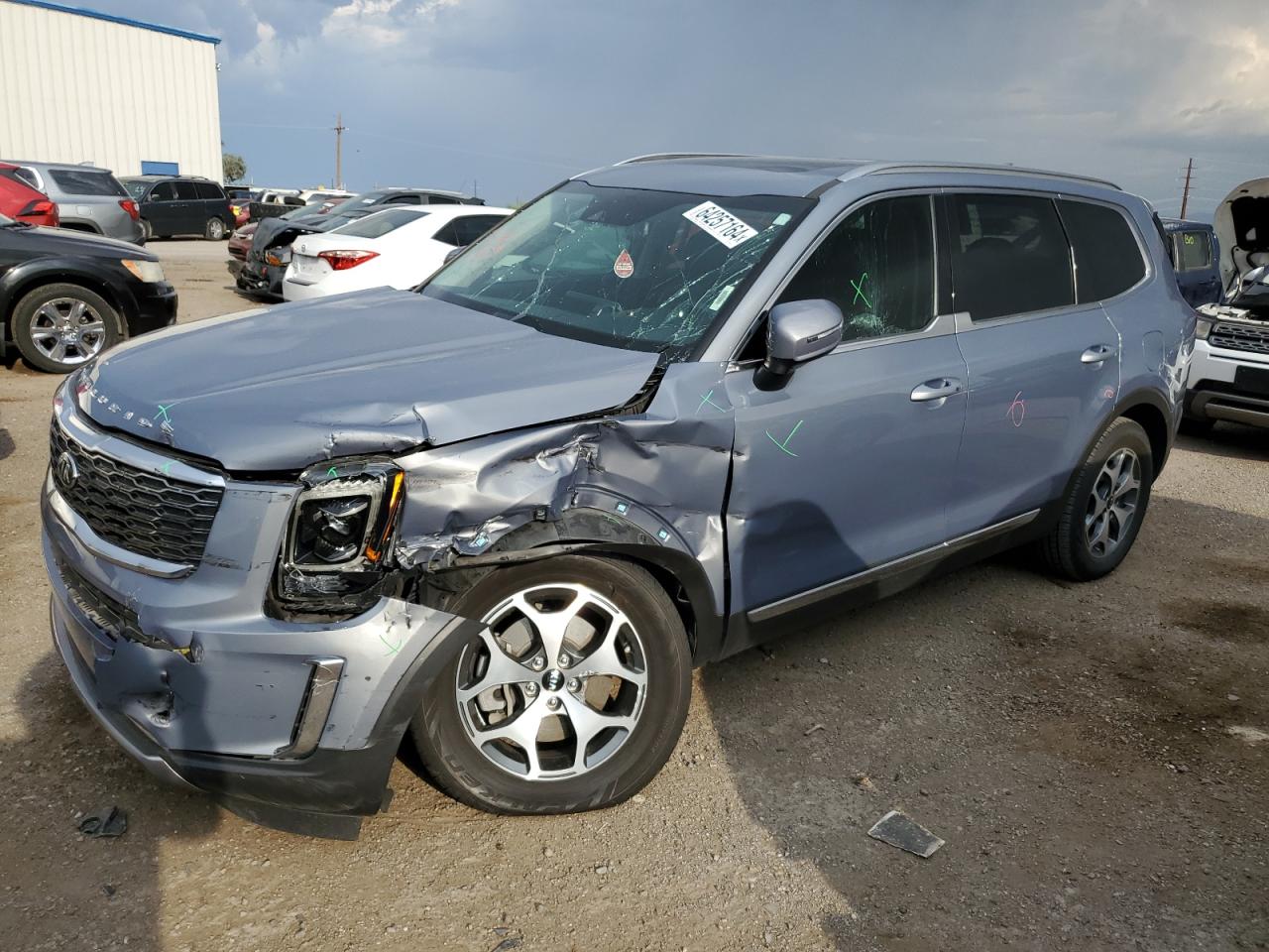 2020 Kia Telluride Ex VIN: 5XYP34HC8LG042765 Lot: 64257164