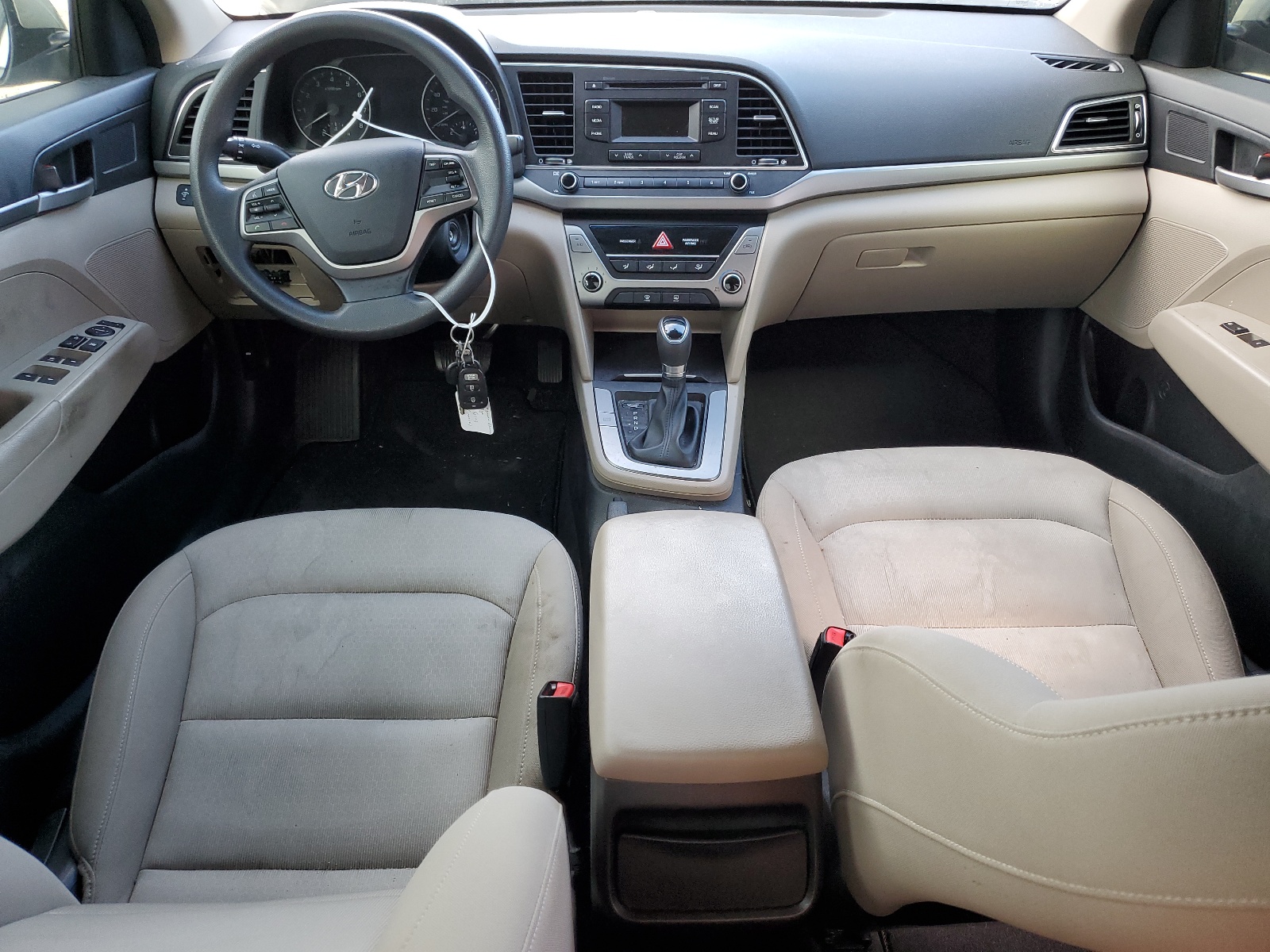 KMHD74LF2HU428771 2017 Hyundai Elantra Se