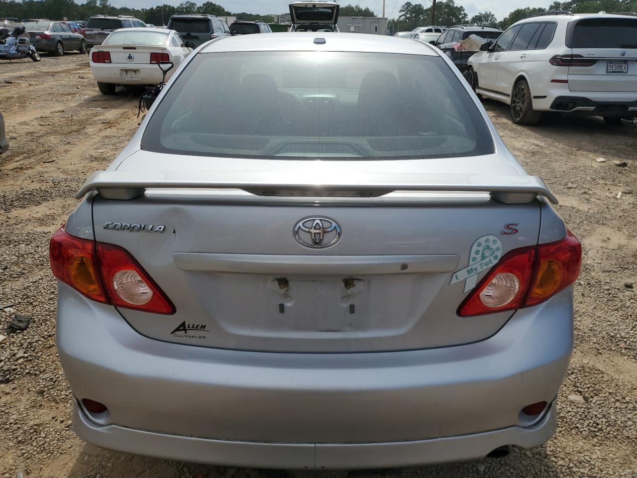 2010 Toyota Corolla Base VIN: 2T1BU4EE7AC438806 Lot: 65195354