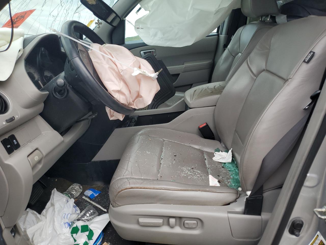 2014 Honda Pilot Touring VIN: 5FNYF4H92EB011957 Lot: 62214254