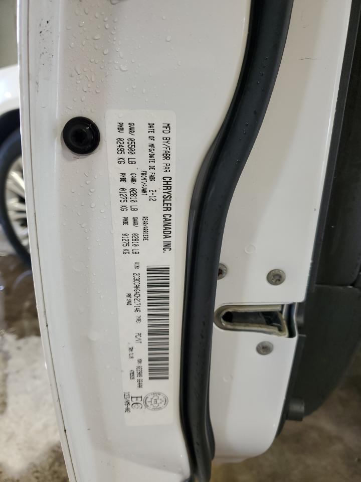 2012 Chrysler 300 Limited VIN: 2C3CCAHG4CH217146 Lot: 62389964