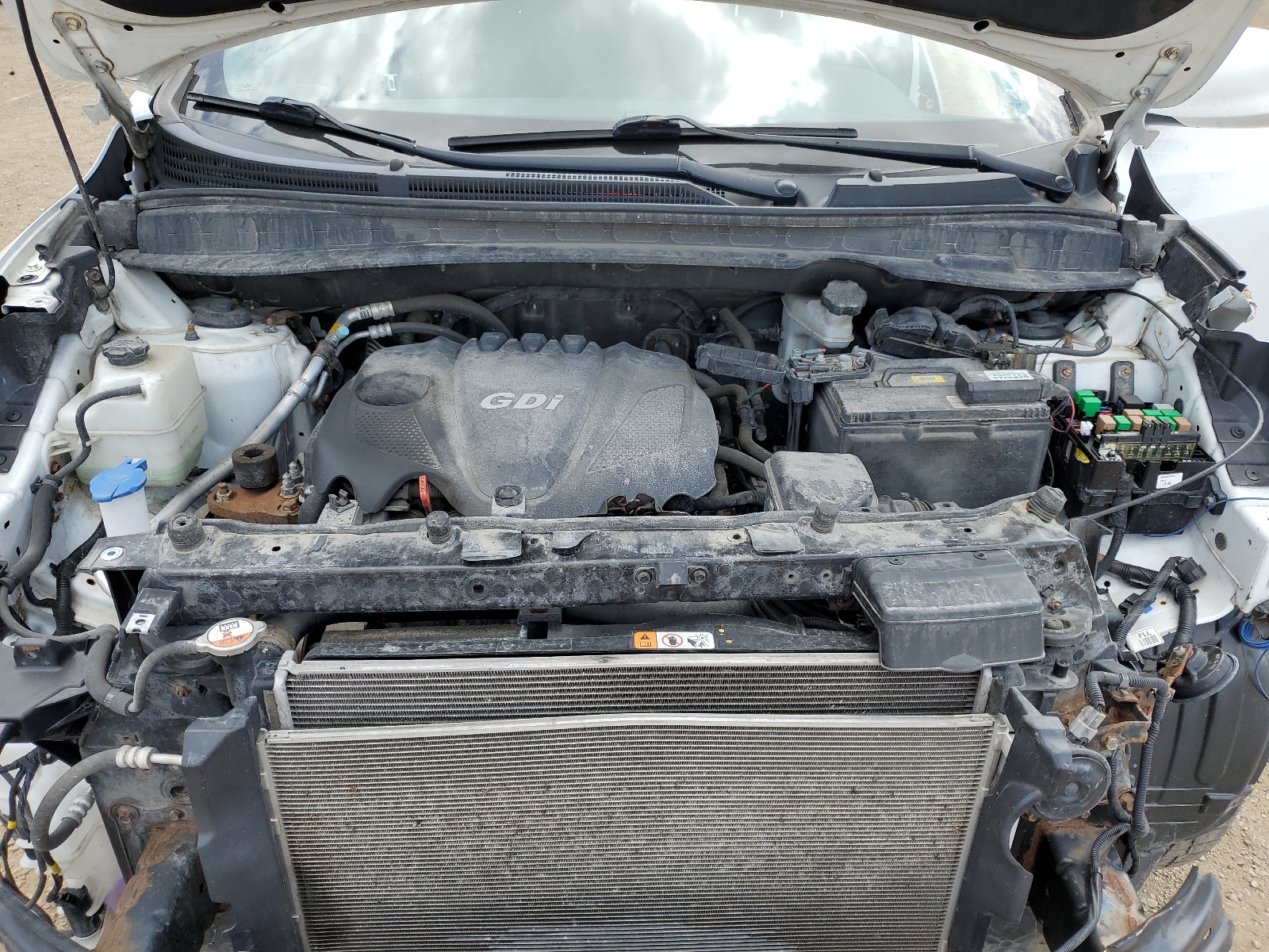 KM8JUCAGXEU945992 2014 Hyundai Tucson Gls