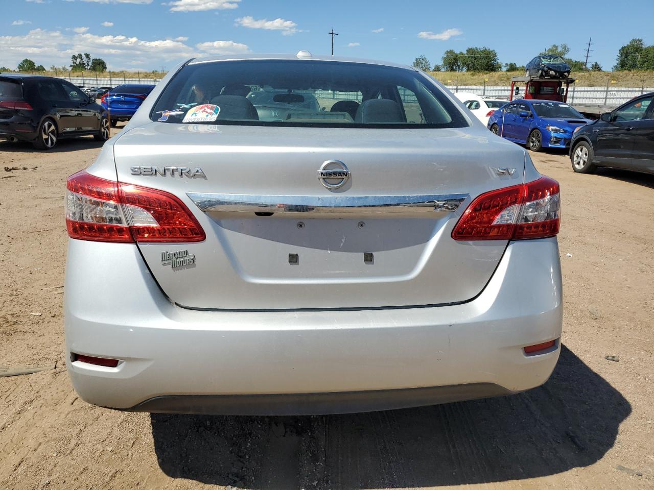 2015 Nissan Sentra S VIN: 3N1AB7APXFY252665 Lot: 63893004