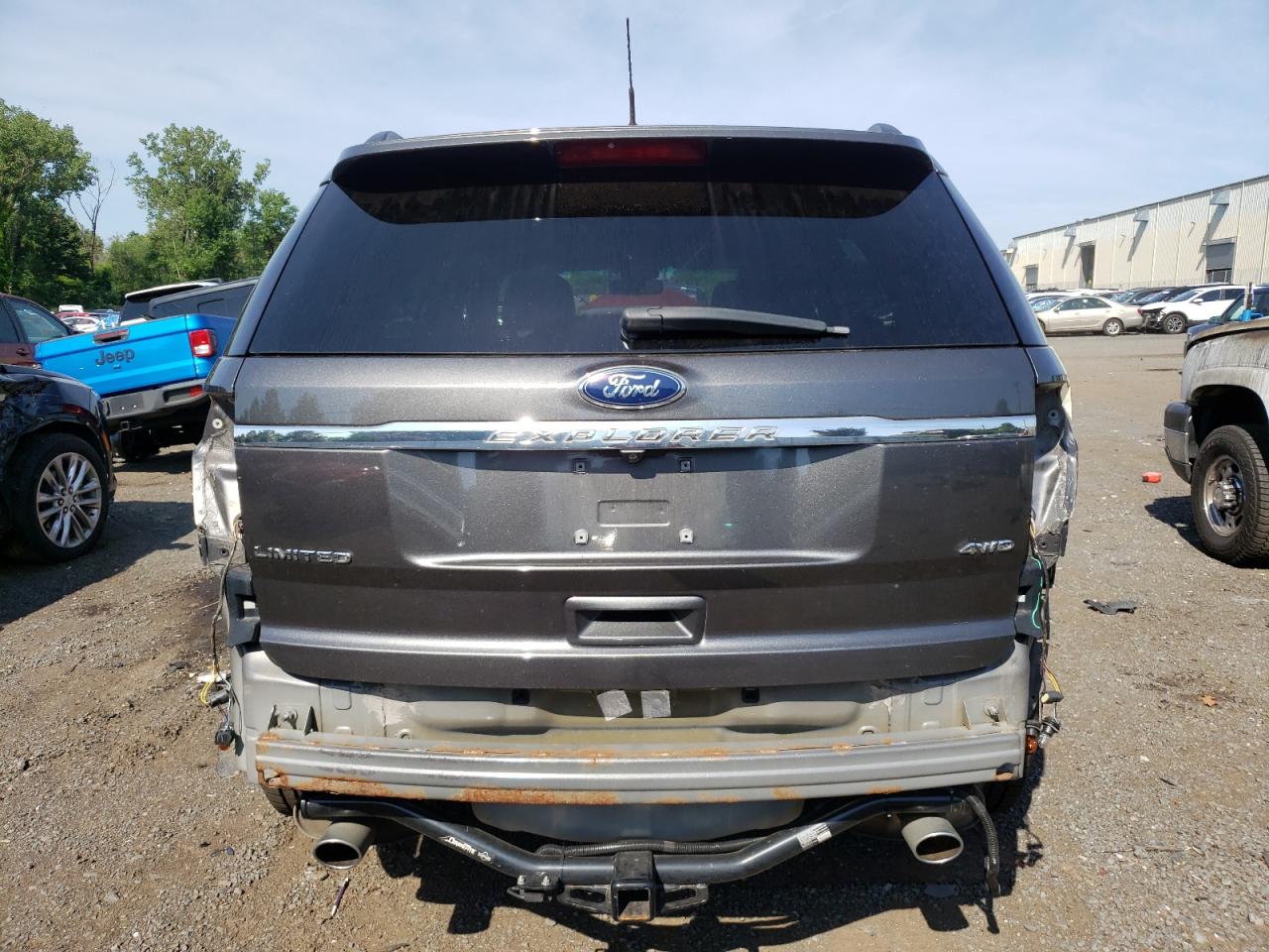 2015 Ford Explorer Limited VIN: 1FM5K8F88FGB20216 Lot: 62153014