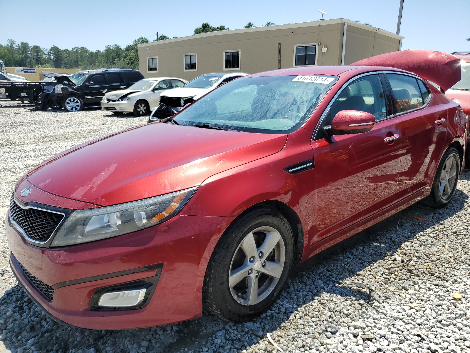 2014 Kia Optima Lx vin: 5XXGM4A71EG287604