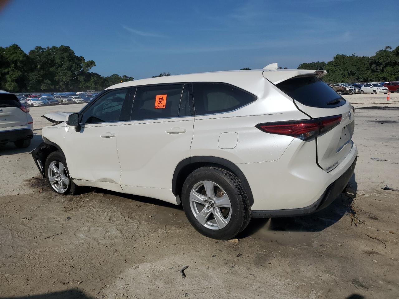 2021 Toyota Highlander L VIN: 5TDCZRAH1MS077961 Lot: 62248494