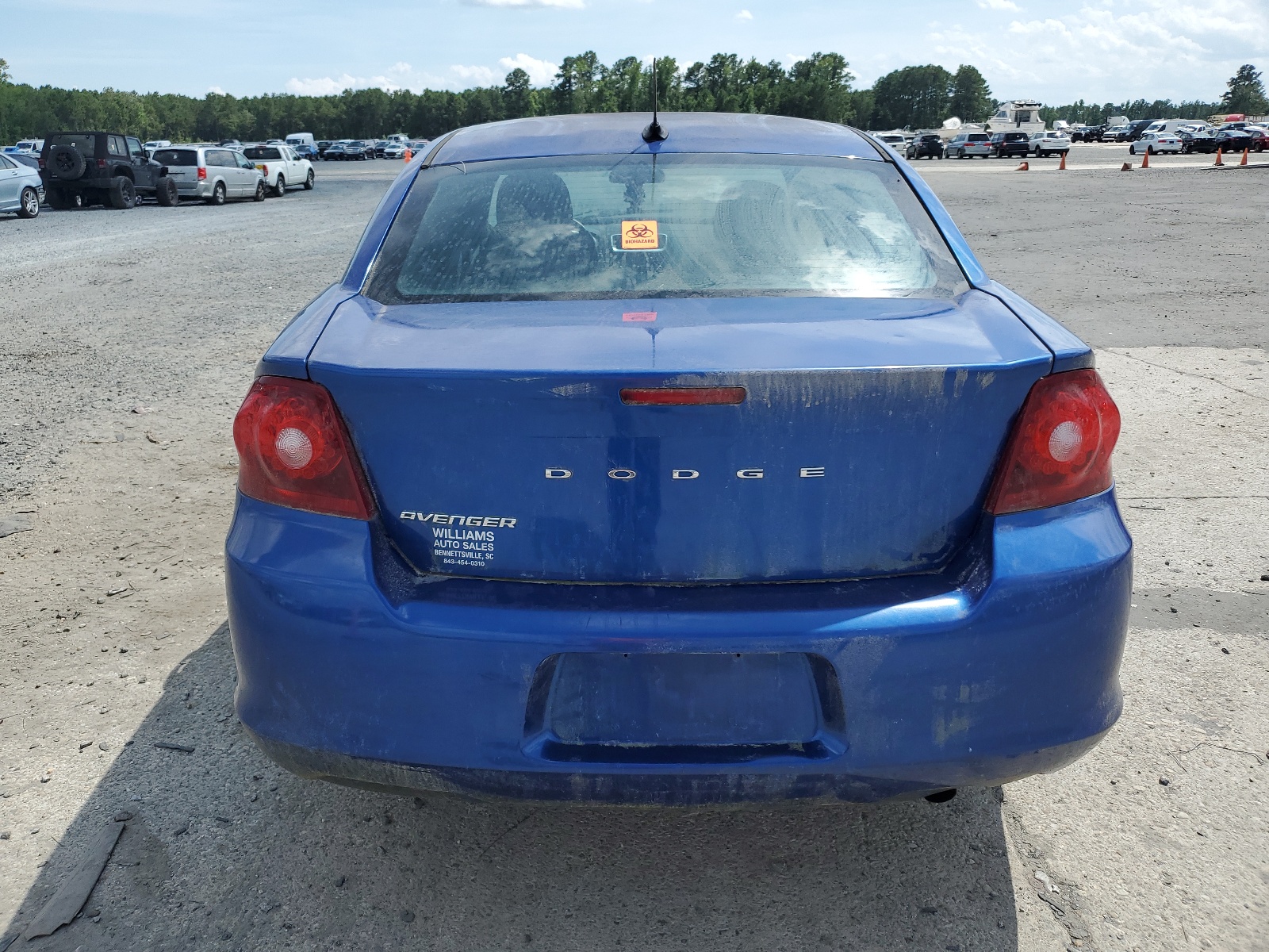 1C3CDZAB1CN276687 2012 Dodge Avenger Se