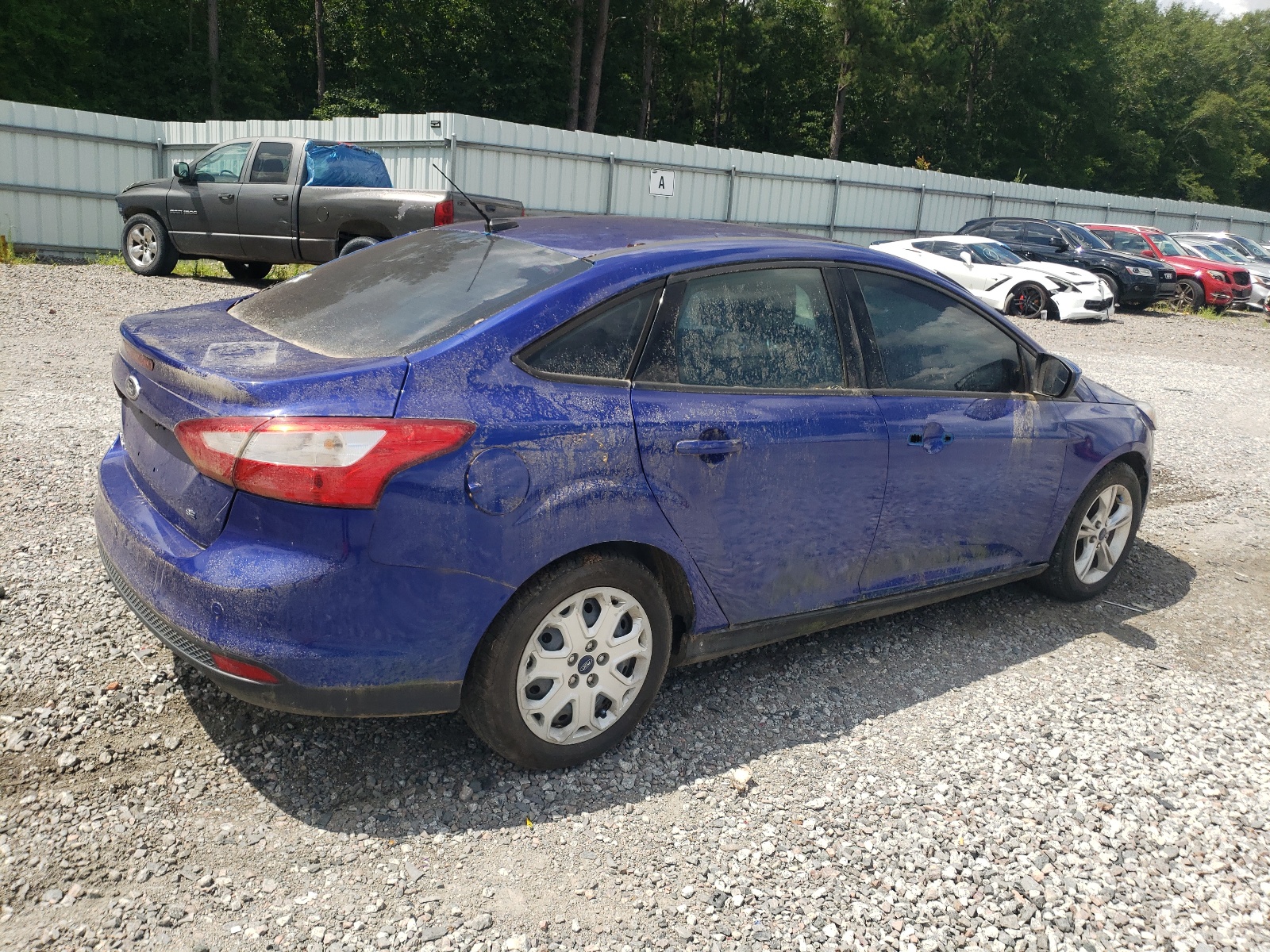 2012 Ford Focus Se vin: 1FAHP3F25CL360236