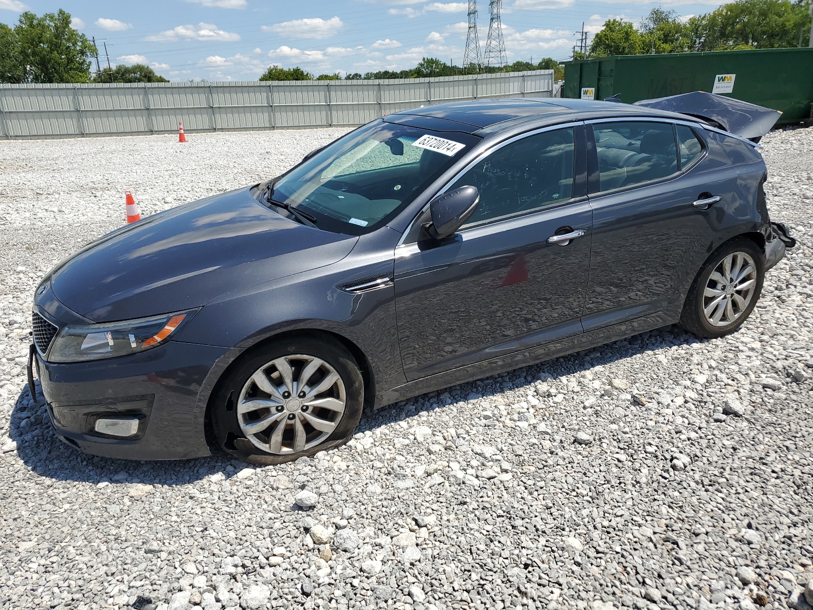 2015 Kia Optima Ex vin: 5XXGN4A74FG504691