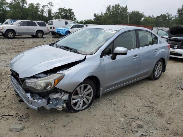 Sedans SUBARU IMPREZA 2016 Srebrny