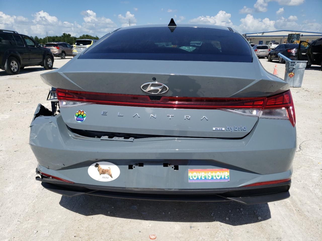 2022 Hyundai Elantra Blue VIN: KMHLM4AJ7NU028907 Lot: 63684054