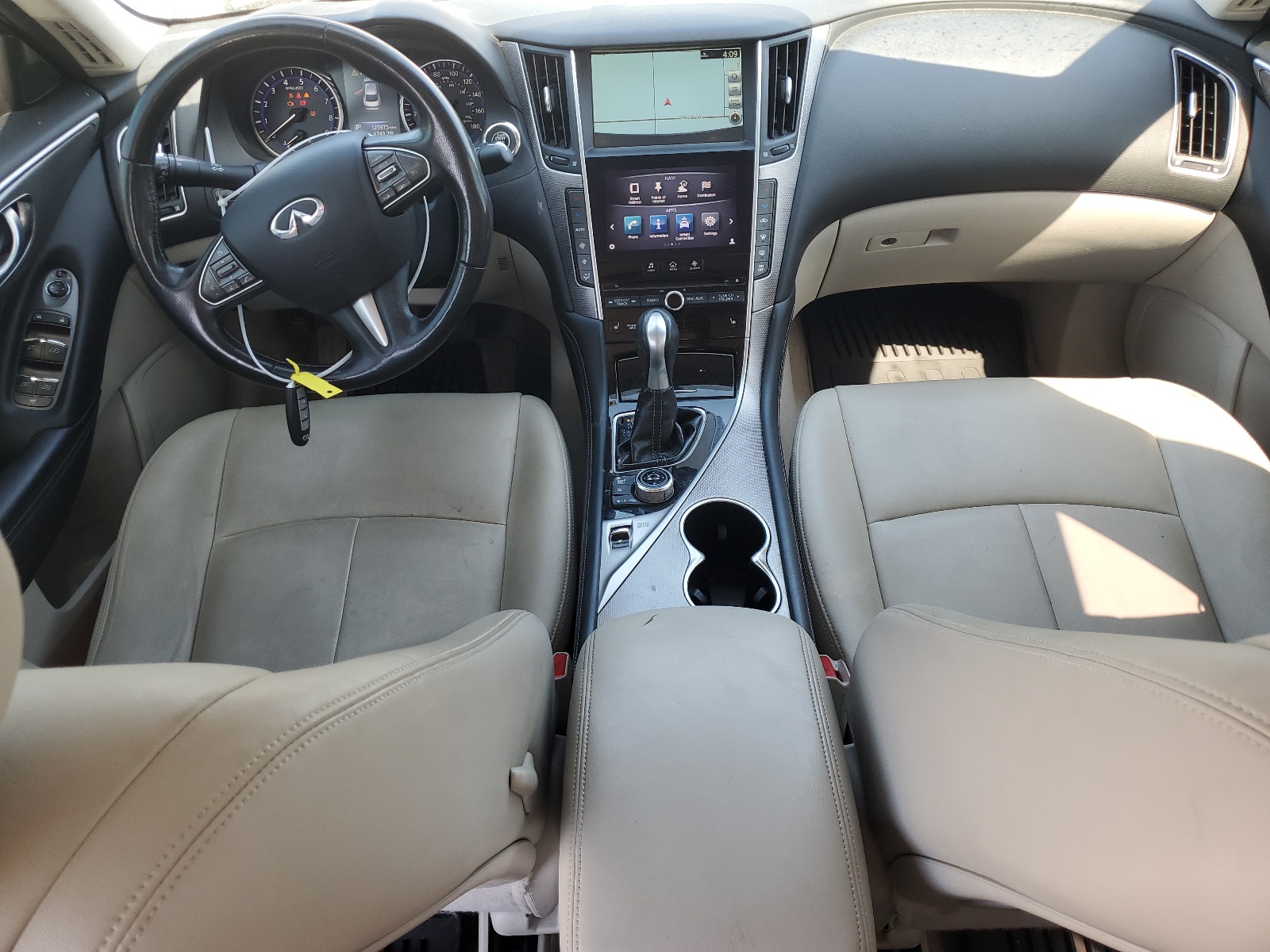 JN1BV7AP7EM672378 2014 Infiniti Q50 Base