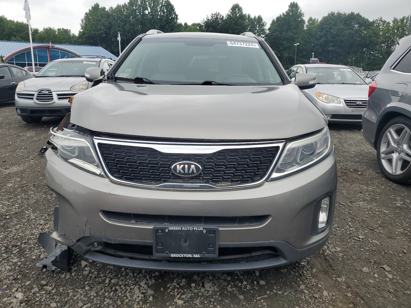 2014 Kia Sorento Lx vin: 5XYKTCA66EG479353