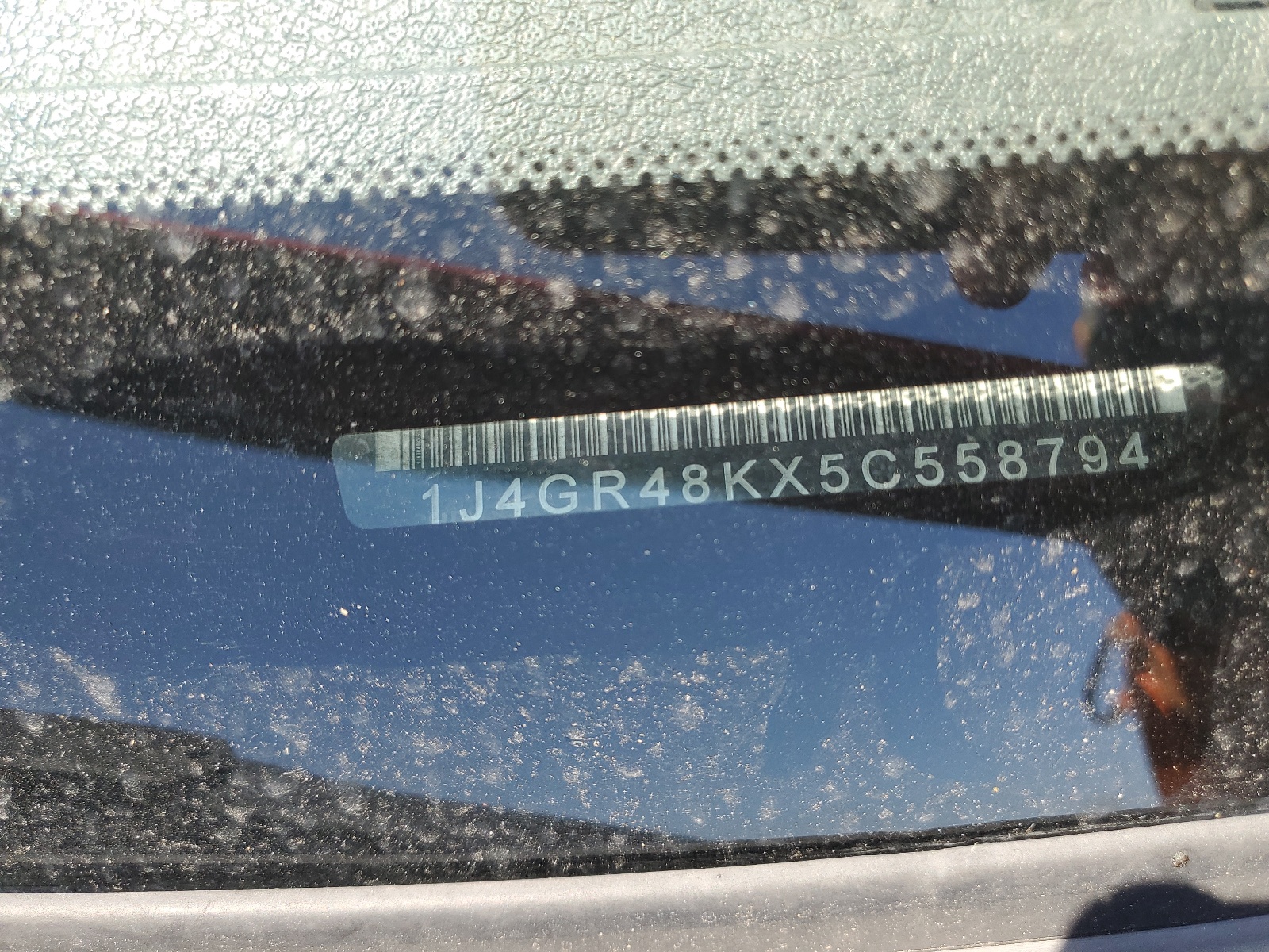 1J4GR48KX5C558794 2005 Jeep Grand Cherokee Laredo