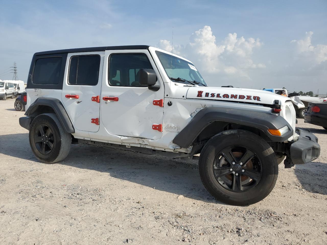 2021 Jeep Wrangler Unlimited Sport VIN: 1C4HJXDN6MW610048 Lot: 59519034