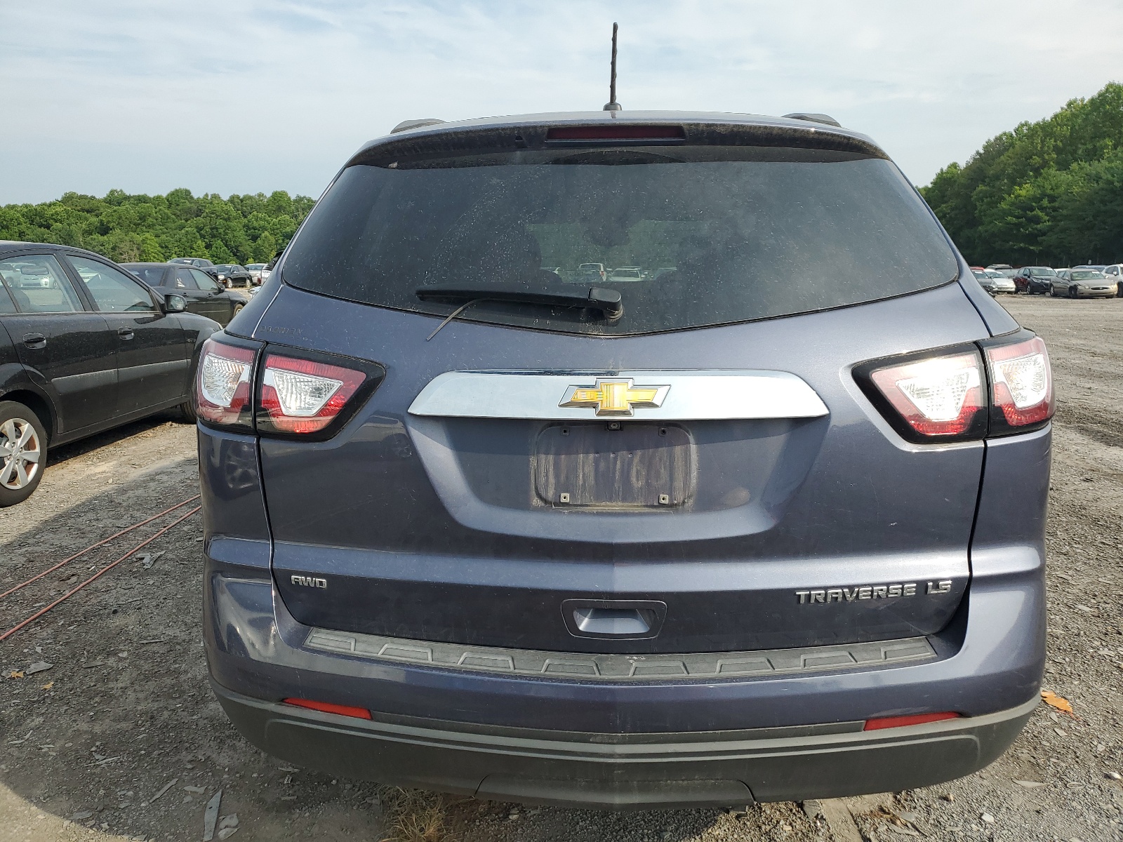 1GNKVFED8EJ284561 2014 Chevrolet Traverse Ls