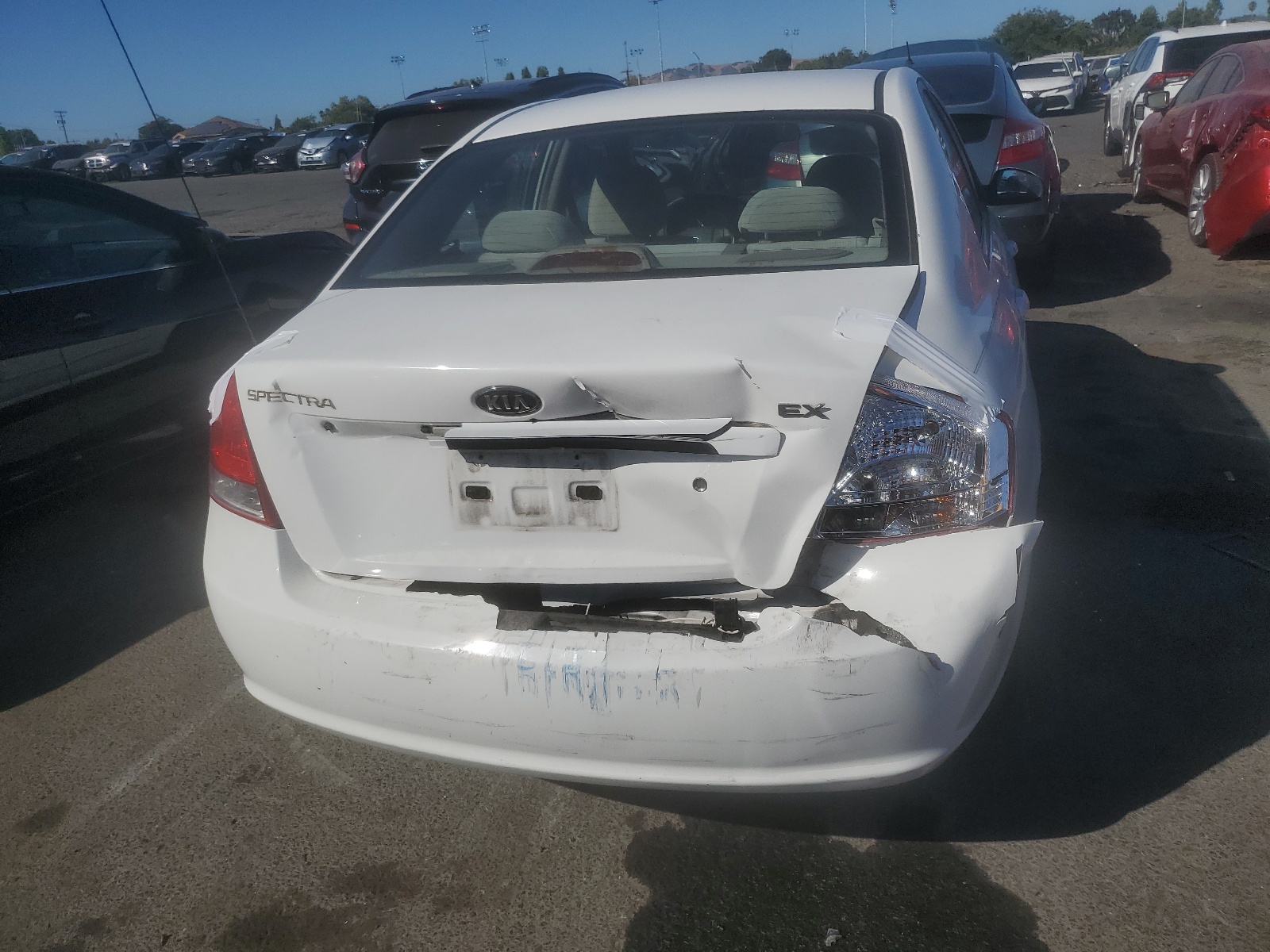KNAFE122875477317 2007 Kia Spectra Ex