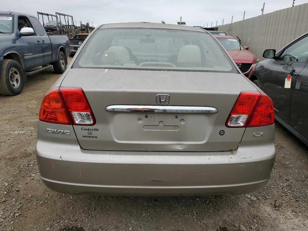 2003 Honda Civic Lx VIN: 2HGES16583H531506 Lot: 63044554