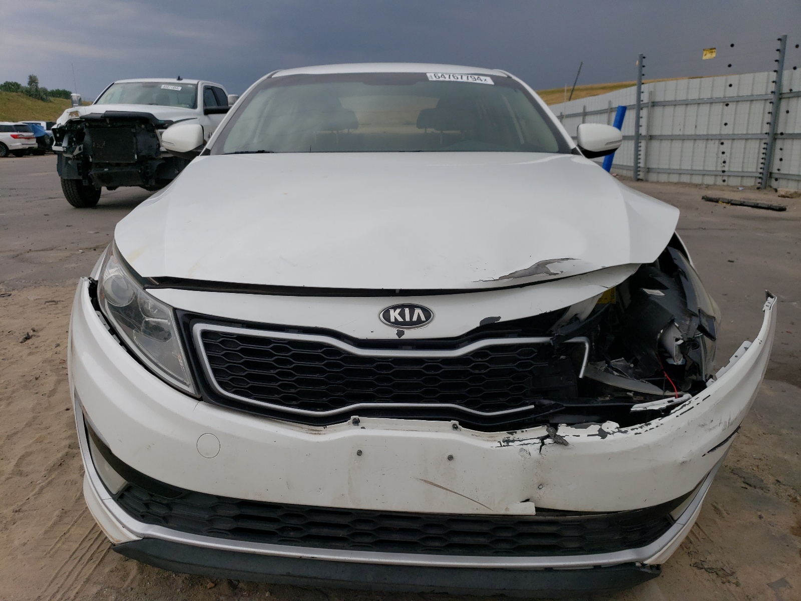 2013 Kia Optima Hybrid vin: KNAGM4AD7D5040349