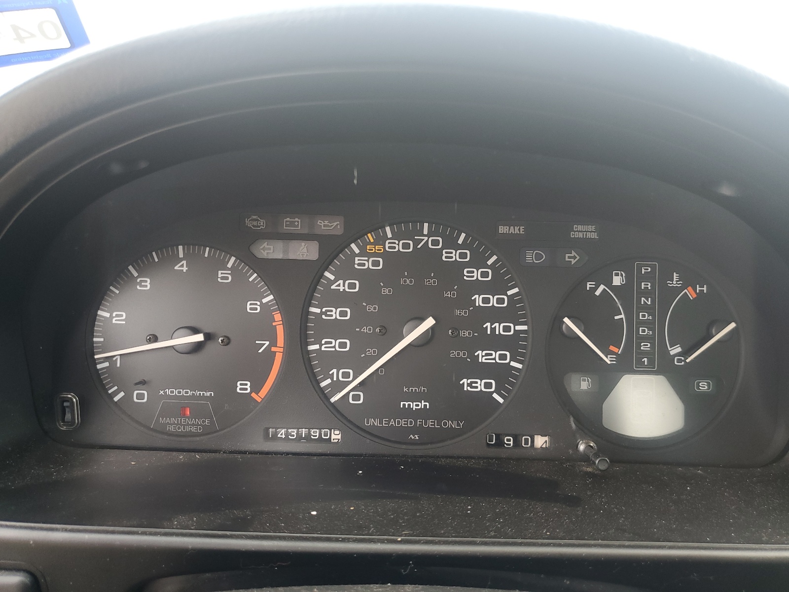 1HGCB766XMA070246 1991 Honda Accord Ex