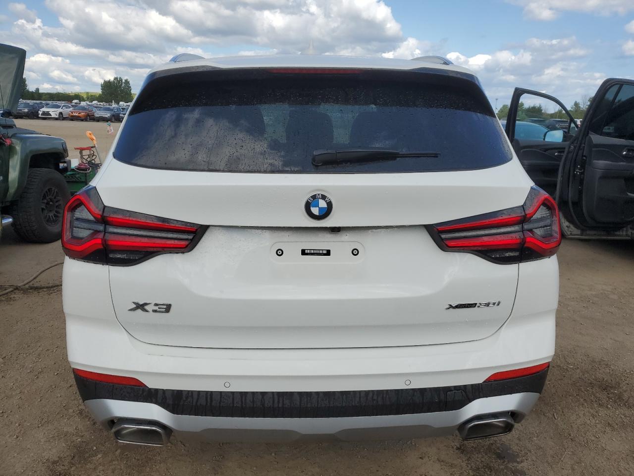 2022 BMW X3 xDrive30I VIN: 5UX53DP08N9J14095 Lot: 63689714