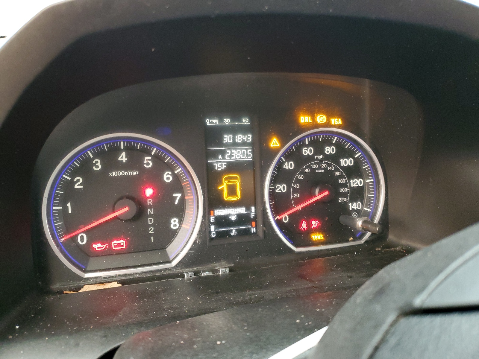 JHLRE38708C013209 2008 Honda Cr-V Exl