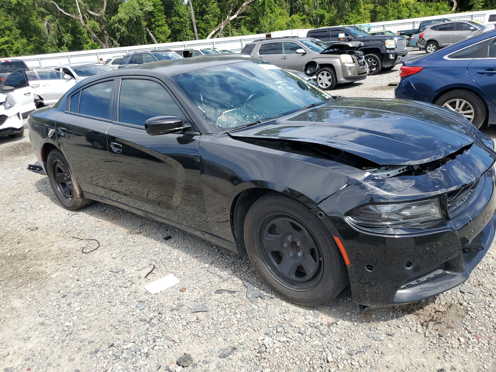 2019 Dodge Charger Police vin: 2C3CDXAT1KH703449