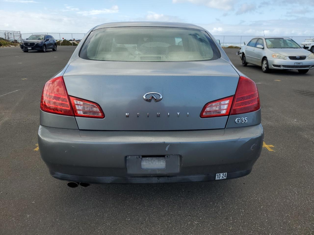 2004 Infiniti G35 VIN: JNKCV51E04M601525 Lot: 63241424