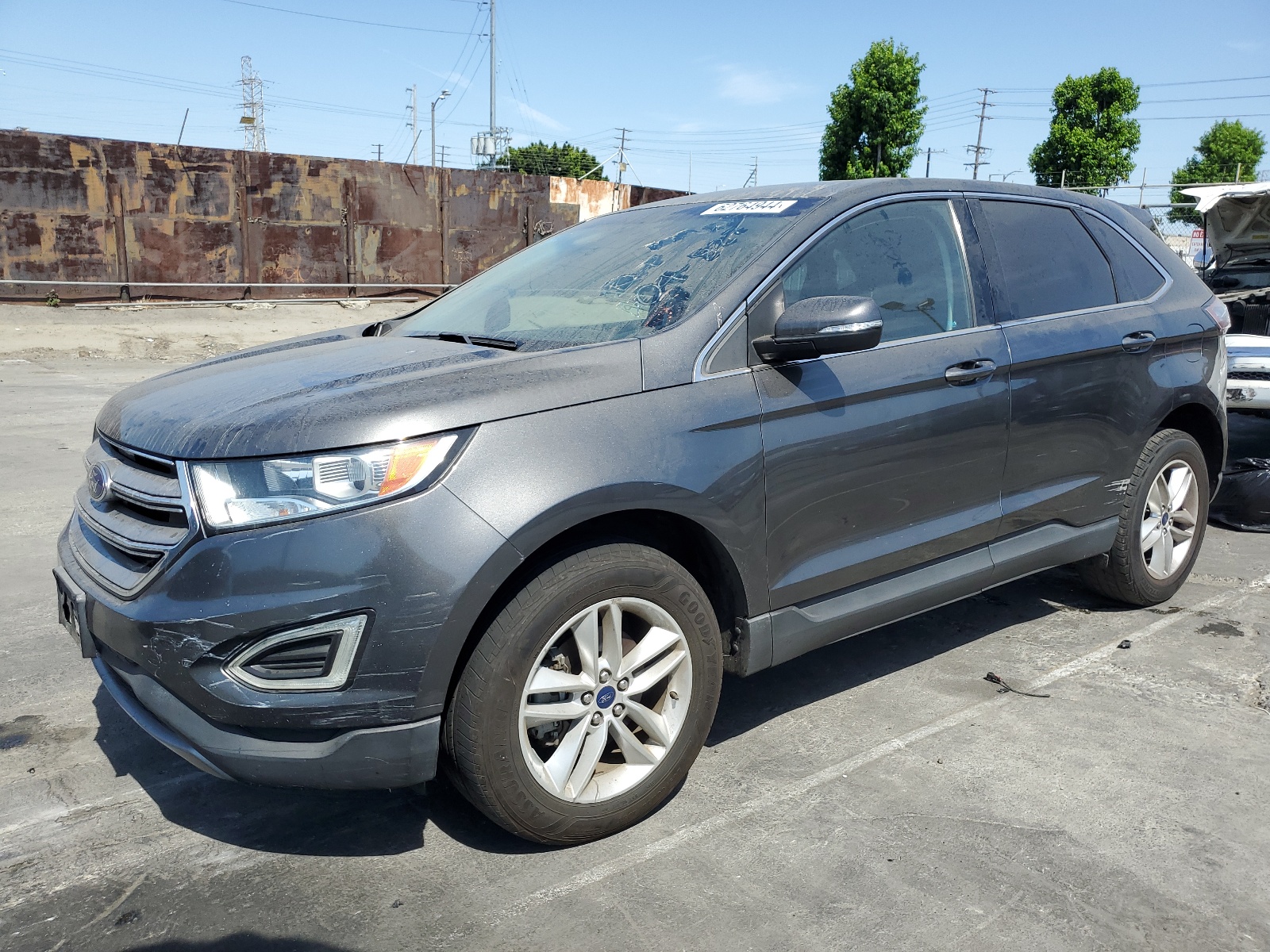 2017 Ford Edge Sel vin: 2FMPK3J85HBB04827