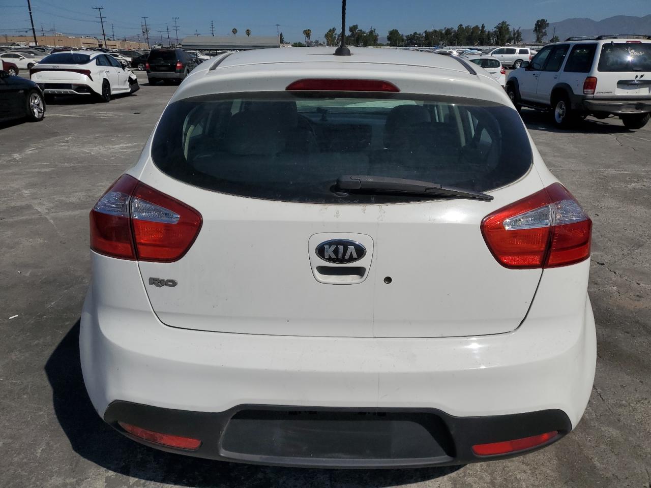 2013 Kia Rio Lx VIN: KNADM5A3XD6296656 Lot: 64228234