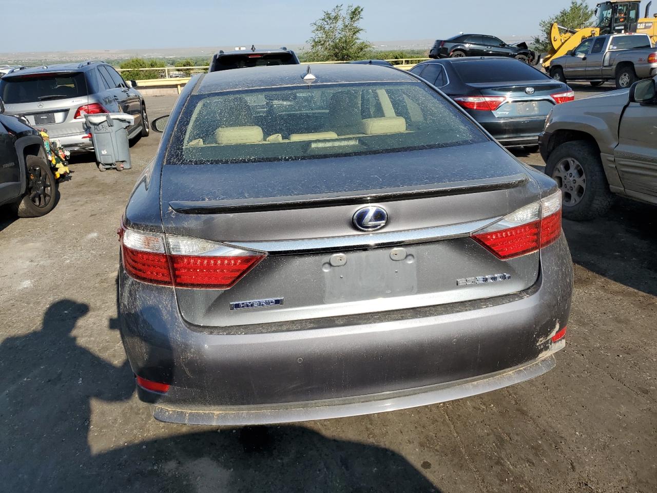 2013 Lexus Es 300H VIN: JTHBW1GG2D2026706 Lot: 63995304