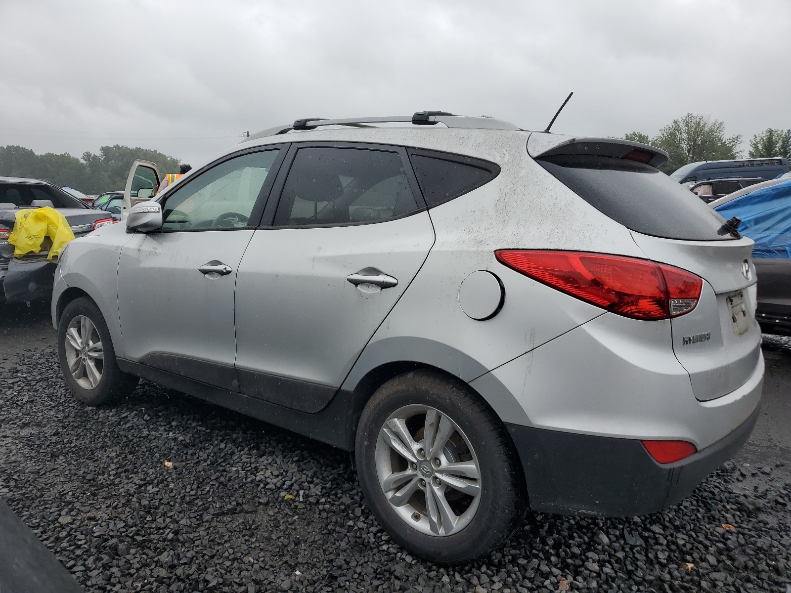 2013 Hyundai Tucson Gls vin: KM8JUCAC6DU595210