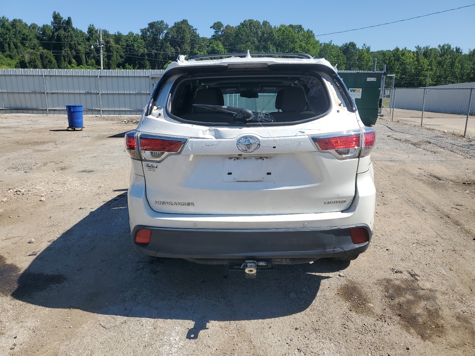 5TDYKRFH6FS087567 2015 Toyota Highlander Limited