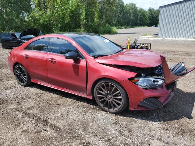  MERCEDES-BENZ CLA-CLASS 2022 Червоний